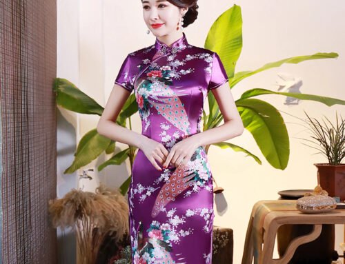 Women’s cheongsam Qipao dress shows off its charm and the essence of oriental culture